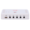 OEM UPS-DC5V-24V-12AH Bateria Portátil Li-Ion 15600 mAh Recarregável, Entrada Solar in/12.7 VDC, 6 Saídas USB/DC 5/9/12/19/24V para Câmaras - 8435325472416