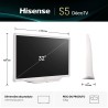 HISENSE - QLED Deco Smart TV FHD 32S5Q