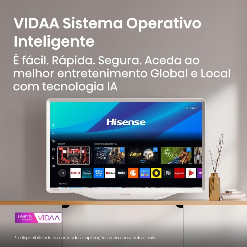 HISENSE - QLED Deco Smart TV FHD 32S5Q