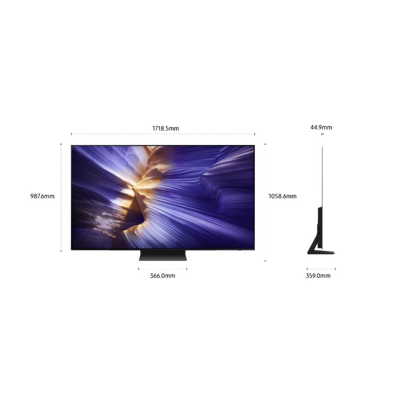 SAMSUNG - SAMSUNG - OLED 4K Smart TV TQ77S92FAEXXC