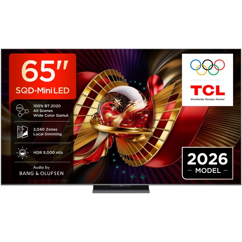 TCL - SQD-MINILED Smart GoogleTV B&O Sound 65C8L