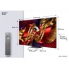 TCL - SQD-MINILED Smart GoogleTV B&O Sound 65C8L