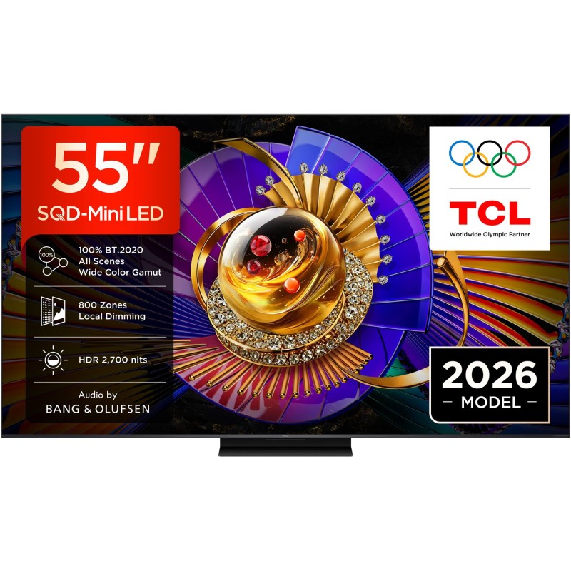 TCL - SQD-MINILED Smart GoogleTV B&O Sound 55C7L