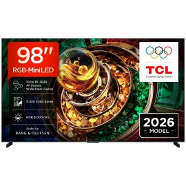 TCL - RGB-MINILED Smart Google TV B&O Sound 98RM9L