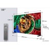 TCL - RGB-MINILED Smart Google TV B&O Sound 98RM9L