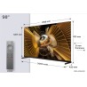 TCL - SQD-MINILED Smart GoogleTV Flat-Thin 98X11L