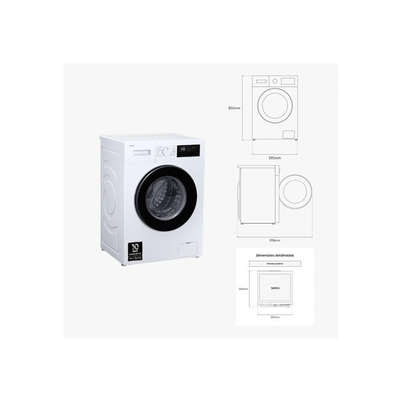 SAMSUNG - Máq. Lavar Roupa WW90FG3M05AWEP