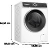 BOSCH - Máq. Lavar Roupa Serie6 iDos HC WGH244A0ES
