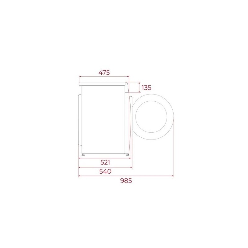 TEKA - Máq. Lavar Roupa WMK 70840 WH 113900016