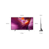 Samsung TQ65S85FAE OLED TV Plano 165,1 cm (65") 4K Ultra HD, Smart TV, Wi-Fi, Ethernet, Bluetooth, Preto - TQ65S85FAEXXC - 8806097057512