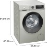 SIEMENS - Máq.Lavar Roupa IQ500 WG54G2ZYEP