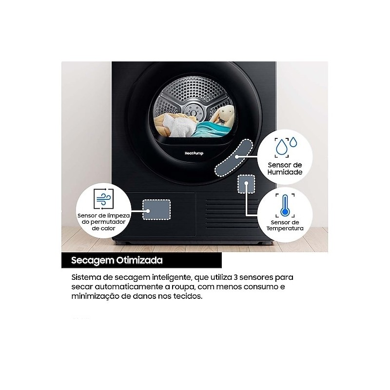 SAMSUNG - Máq. Secar Roupa DV90DG52A0ABEP