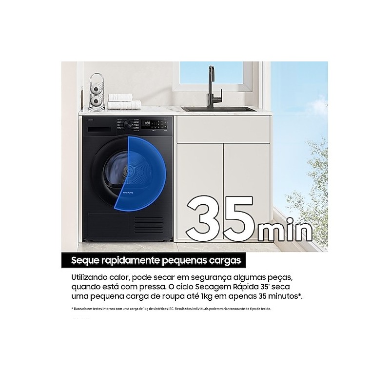 SAMSUNG - Máq. Secar Roupa DV90DG52A0ABEP