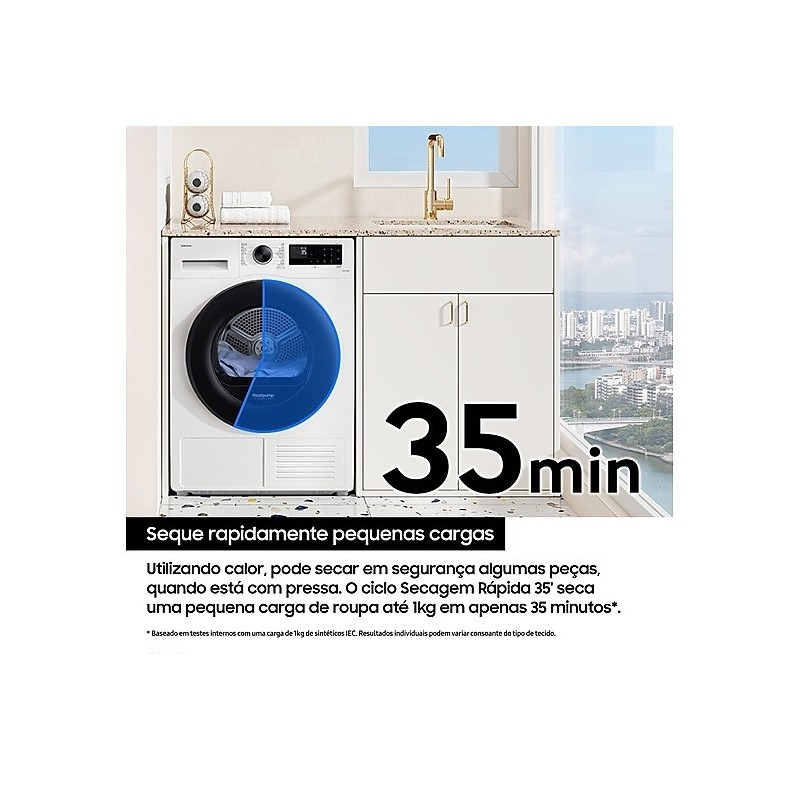 SAMSUNG - Máq. Secar Roupa DV90DG52A0AEEP