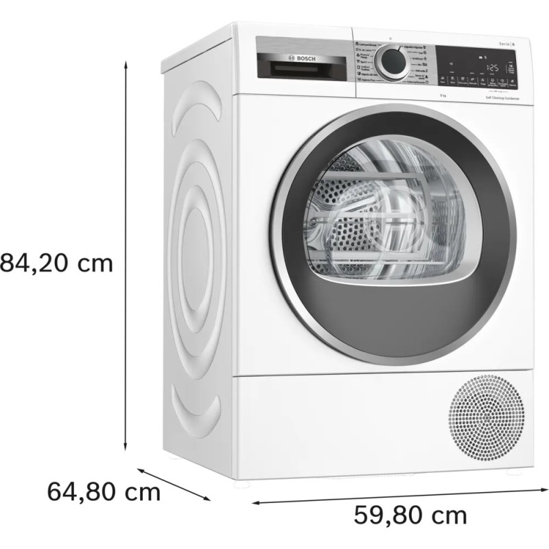 BOSCH - Máq. Secar Roupa Serie 6 WQG245D1ES