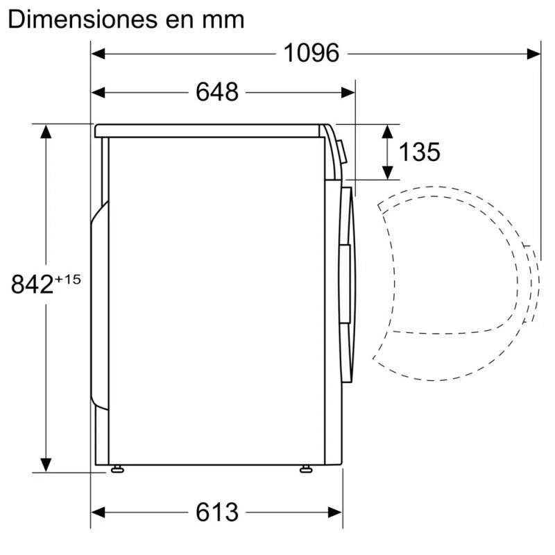 BOSCH - Máq. Secar Roupa Serie 6 WQG245D1ES