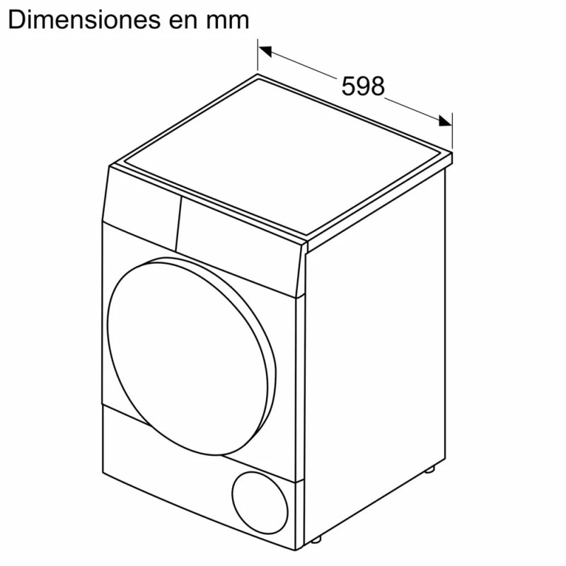 BOSCH - Máq. Secar Roupa Serie 6 WQG245D1ES
