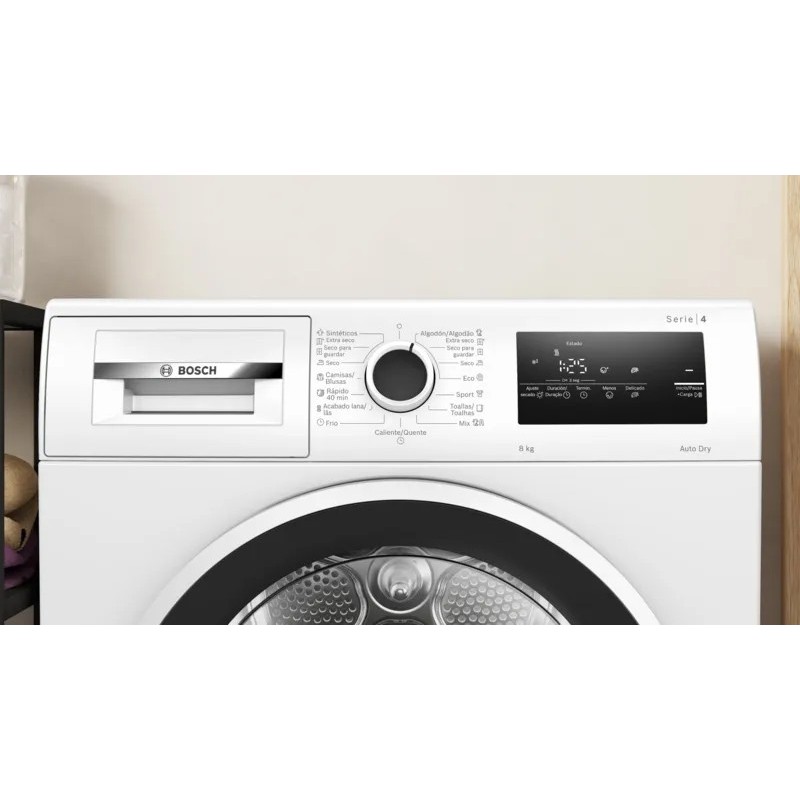 BOSCH - Máq. Secar Roupa Serie 4 WTR85V00ES