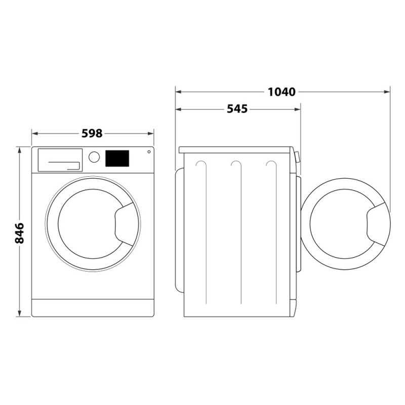 HOTPOINT - Máq. Secar Roupa C HSD 83M WWS PT