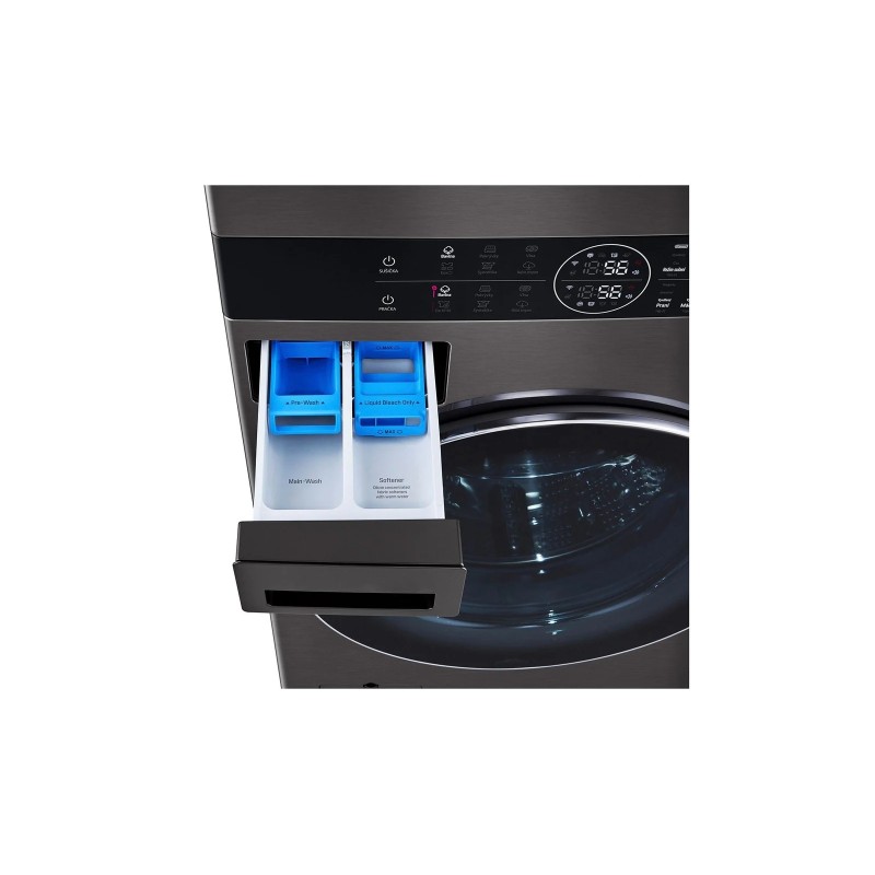 LG - Máq. Lavar/Secar Roupa WashTower WT1716BBF