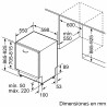 BOSCH - Máq. Lavar Loiça Enc.Serie4 HC SBH4ECX28E