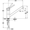 TEKA - Misturadora AUK 913 cromada