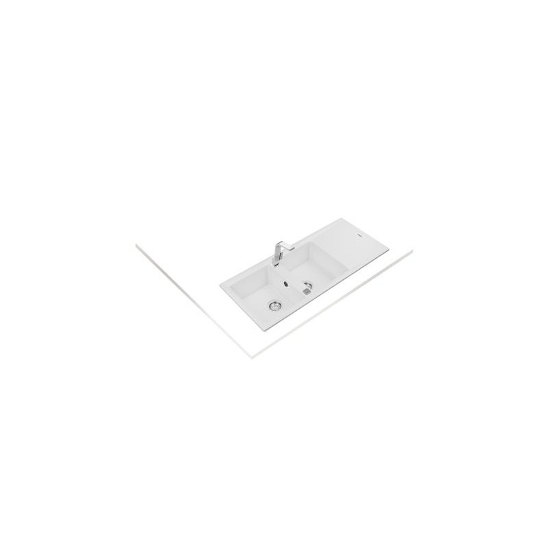 TEKA - Lava Louças STONE 80 B-TG 2C 1E WHITE