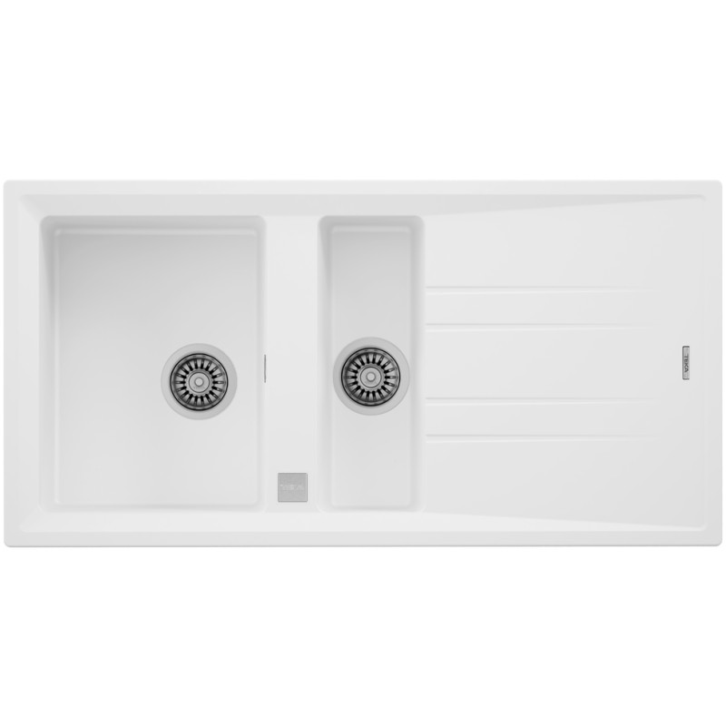 TEKA - Lava Louças STONE 60 B-TG 1½C 1E WHITE