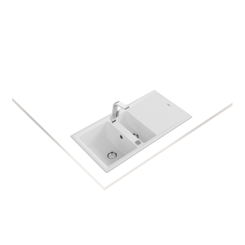 TEKA - Lava Louças STONE 60 B-TG 1½C 1E WHITE