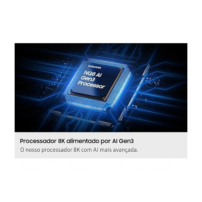 Samsung TQ65QN990FT Neo QLED Mini LED TV Plano 165,1 cm (65") 8K Ultra HD, Smart TV, Wi-Fi, Ethernet, LAN, Bluetooth, Preto - TQ65QN990FTXXC - 8806097091288