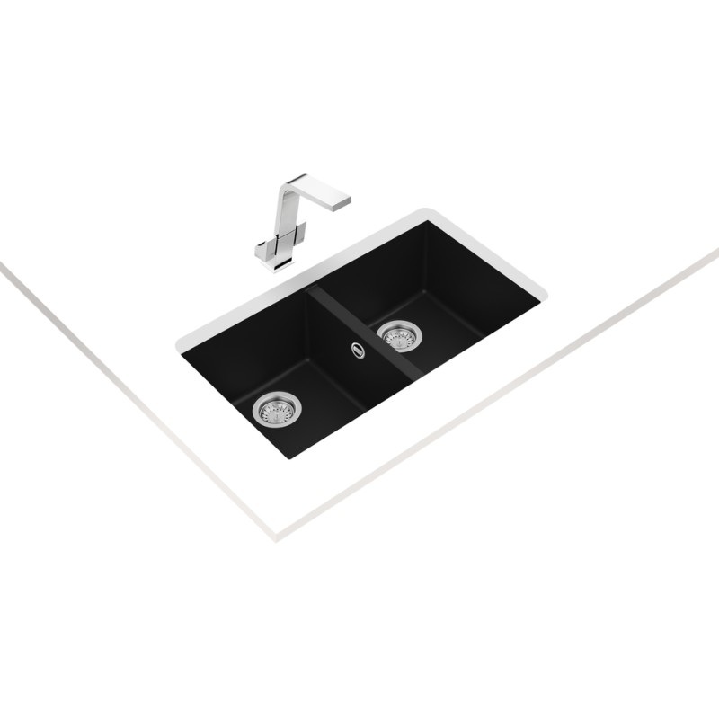 TEKA -Lava Louças SQUARE 2C 760 TG BLK