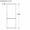 BOSCH - Combinado Serie 4 NoFrost KGN497LDF