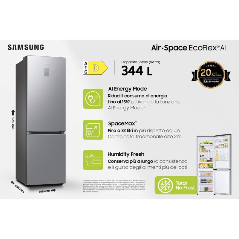 SAMSUNG - Combinado RB34C671DS9/EF