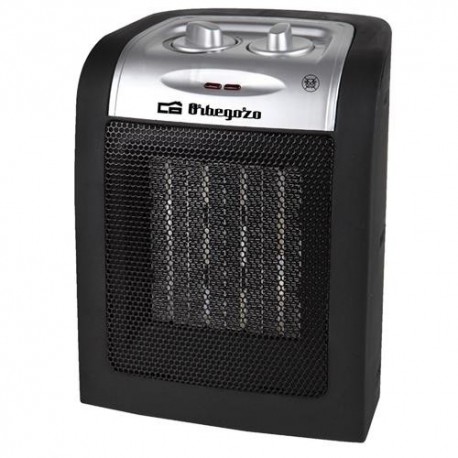 ORBEGOZO CR5017 AQUECEDOR 1500 W 2P CERÂMICO PRETO - 8436044533358