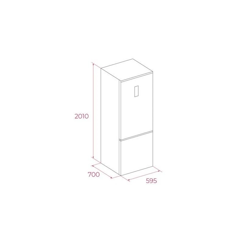 TEKA - Combinado RBF 88670 GBK 113400042