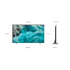 Samsung TQ55Q7FAAU QLED Smart TV Plano 139,7 cm (55") 4K Ultra HD, Smart TV, Wi-Fi, Ethernet, LAN, Bluetooth, Preto - TQ55Q7FAAUXXC - 8806097122579