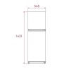 TEKA - Frigorífico 2 Portas RTF 2510 WH EASY 113550001