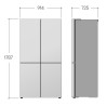 LG - Side by Side GMV960MBDE