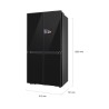 SAMSUNG - Side by Side RM90F67CECEF