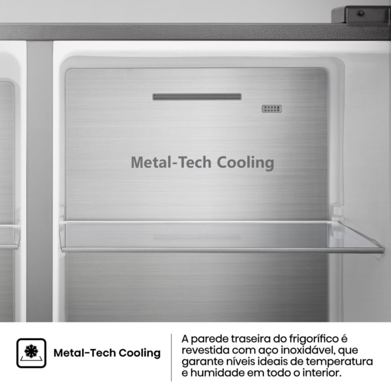 HISENSE - Side by Side RS818N4TIC