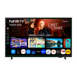 Samsung TU24F6005FK LED TV Plano 61 cm (24") Full HD, Smart TV, Wi-Fi, Ethernet, LAN, Bluetooth, Preto - TU24F6005FKXXC - 8806097238225