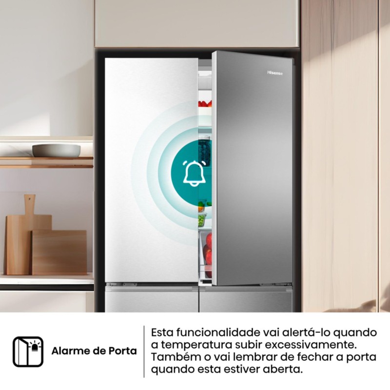 HISENSE - Side by Side 4 Portas RQ5P470SEIE
