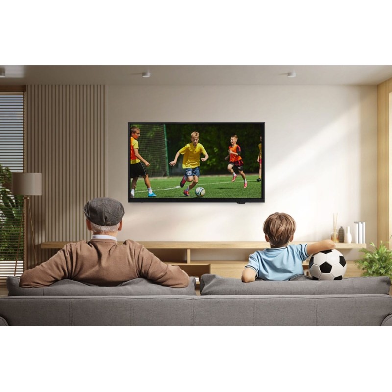 Samsung TU24F6005FK LED TV Plano 61 cm (24") Full HD, Smart TV, Wi-Fi, Ethernet, LAN, Bluetooth, Preto - TU24F6005FKXXC - 8806097238225