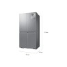 SAMSUNG - Side by Side 4 Portas RF59C70TES9/ES