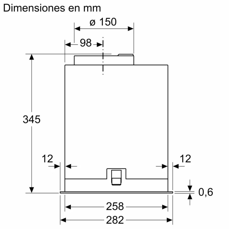 BOSCH - Exaustor Integrável Série8 DLN88PC60