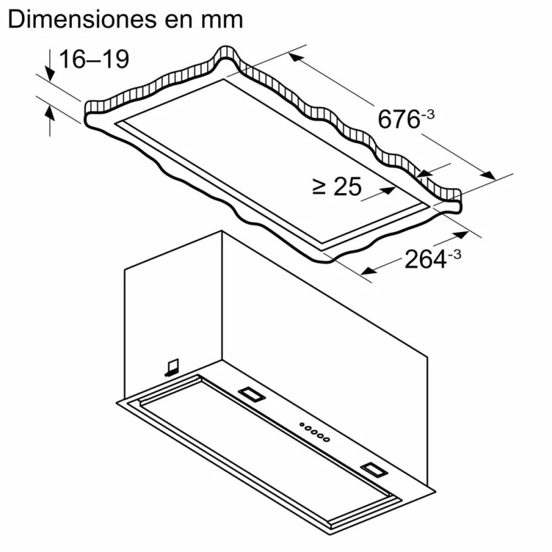 BOSCH - Exaustor Integrável Série8 DLN78PC60