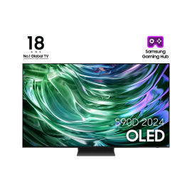Samsung TQ83S90DAEXXC OLED TV Plano 211 cm (83") 4K Ultra HD, Smart TV, Motion Xcelerator, Wi-Fi, Ethernet, LAN, Bluetooth, Preto - TQ83S90DAEXXC - 8806095565200