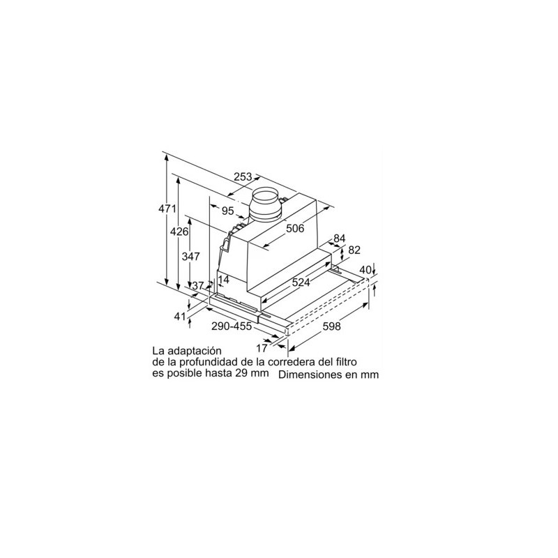 SIEMENS - Exaustor Telescopico IQ300 LI67SA531