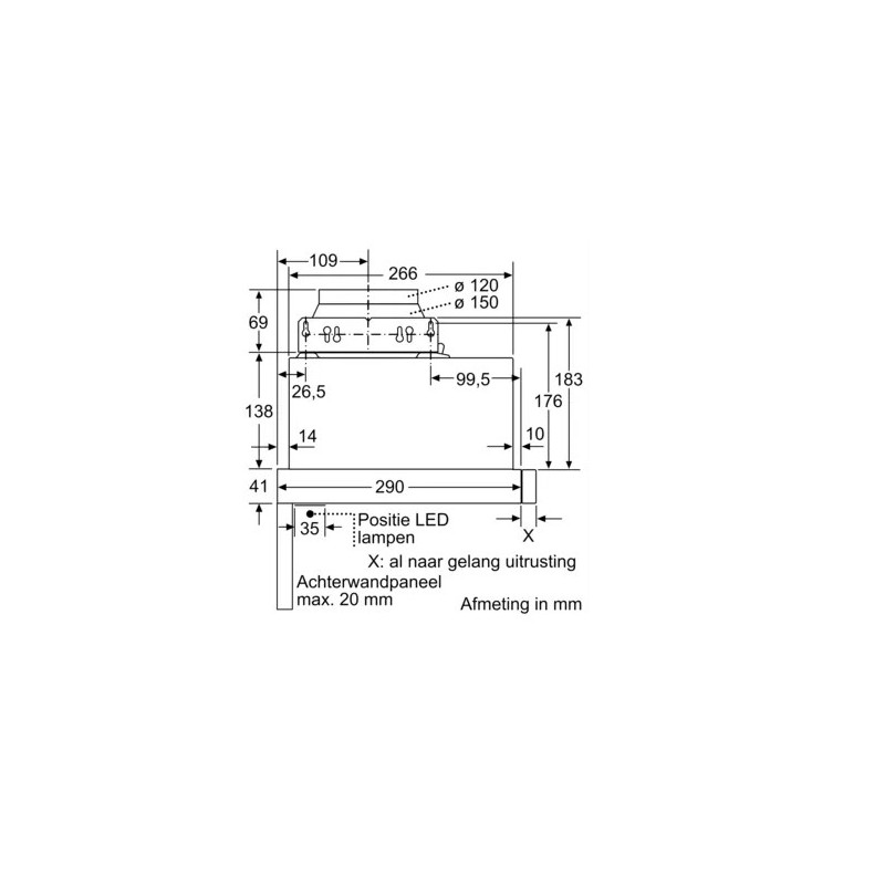 SIEMENS - Exaustor Telescopico IQ100 LI64MB521
