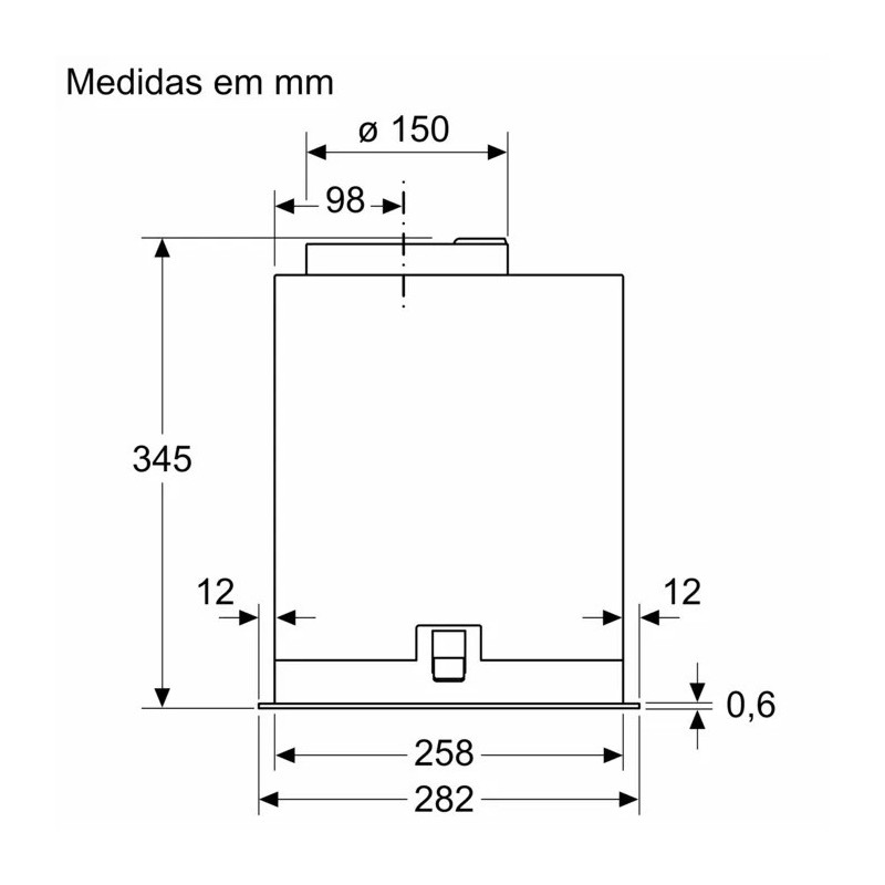 SIEMENS - Exaustor IQ700 LB88NPC60